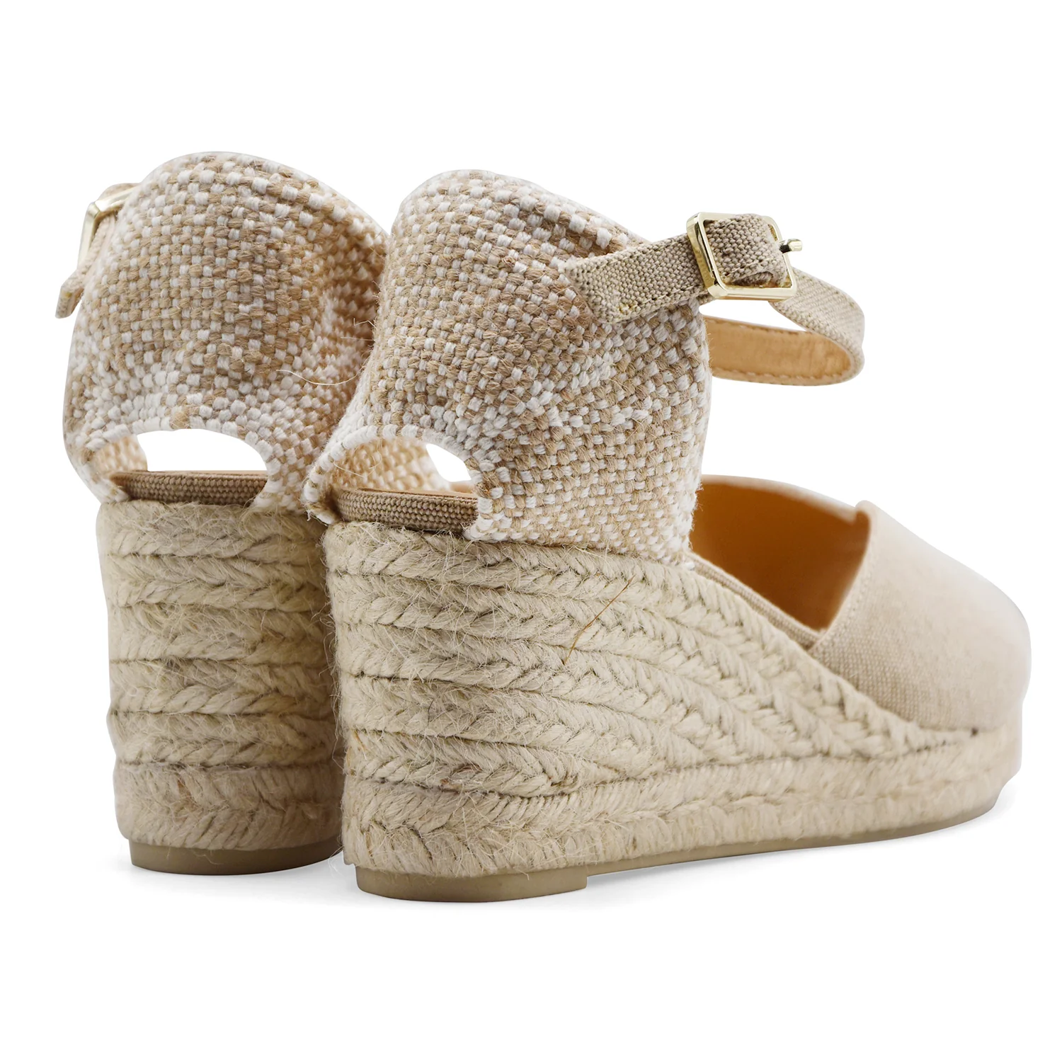 Sandali Donna Castañer Sand Cinturino Regolabile Made In Spain - Image 3