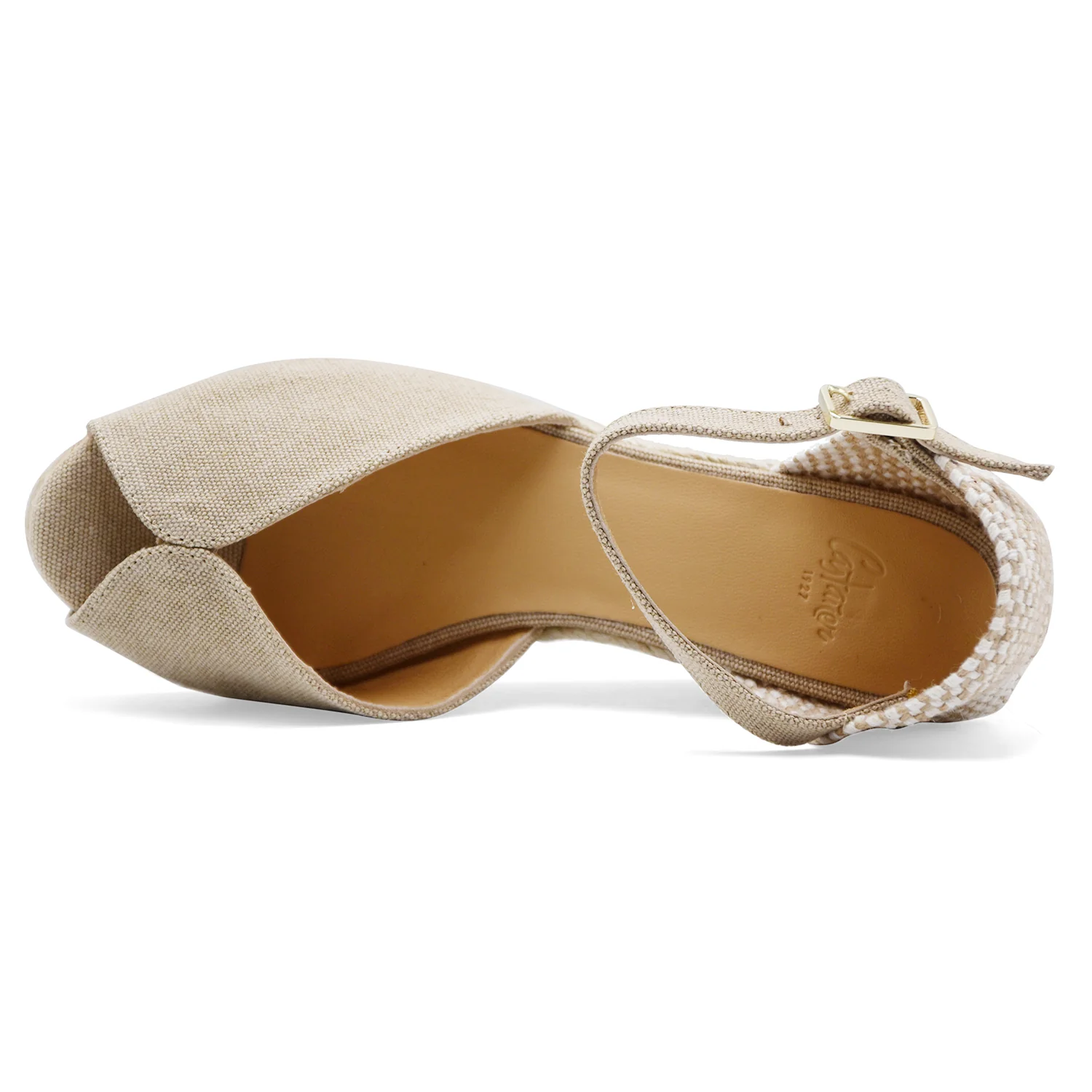 Sandali Donna Castañer Sand Cinturino Regolabile Made In Spain - Image 4