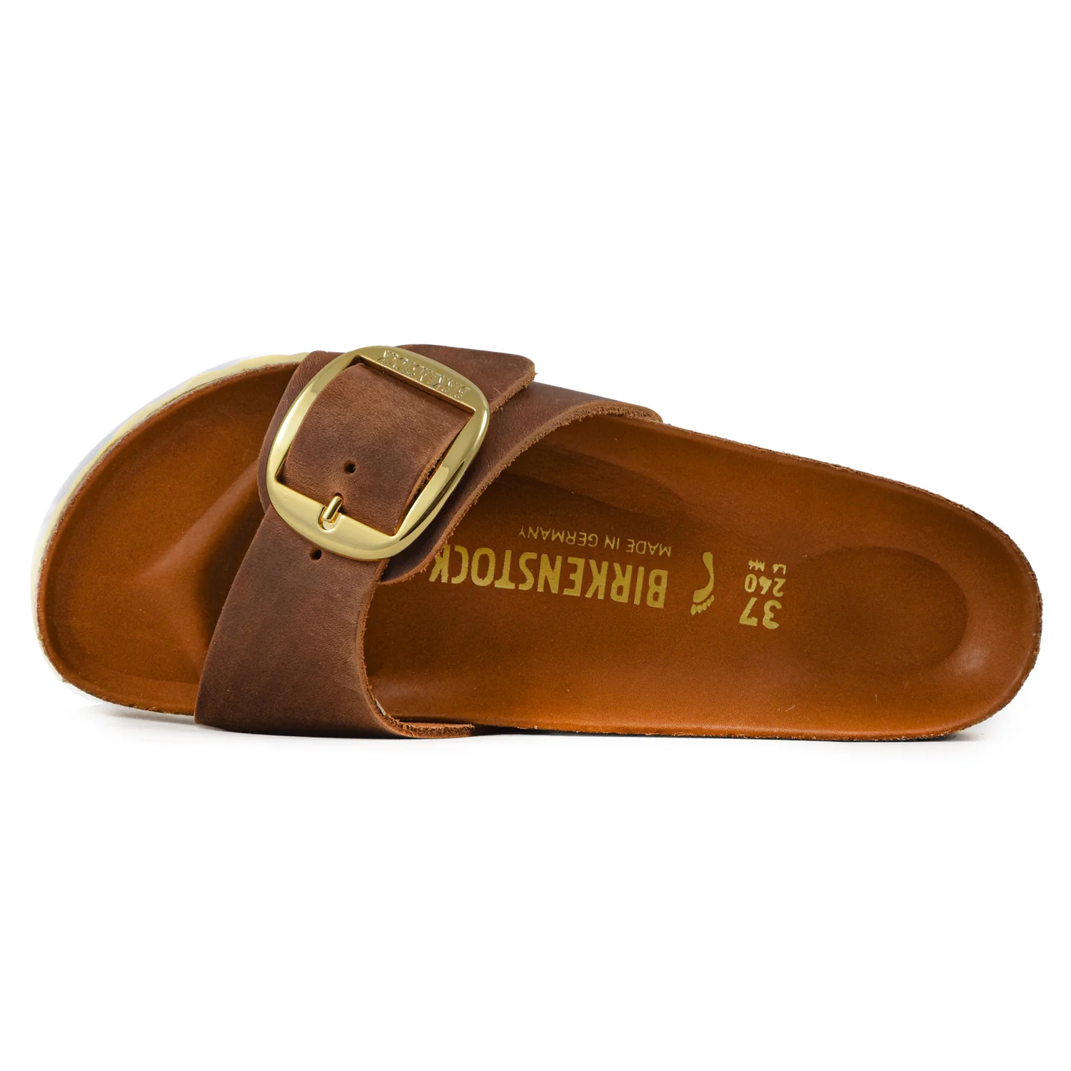 Sandali Birkenstock Madrid Big Buckle Donna Cuoio Fibbia Regolabile - Image 3