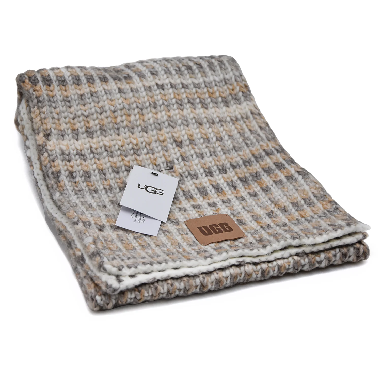 Ugg Space-Dye Sciarpe Grigio Accessorio Dinamico Per L'Inverno - Image 2