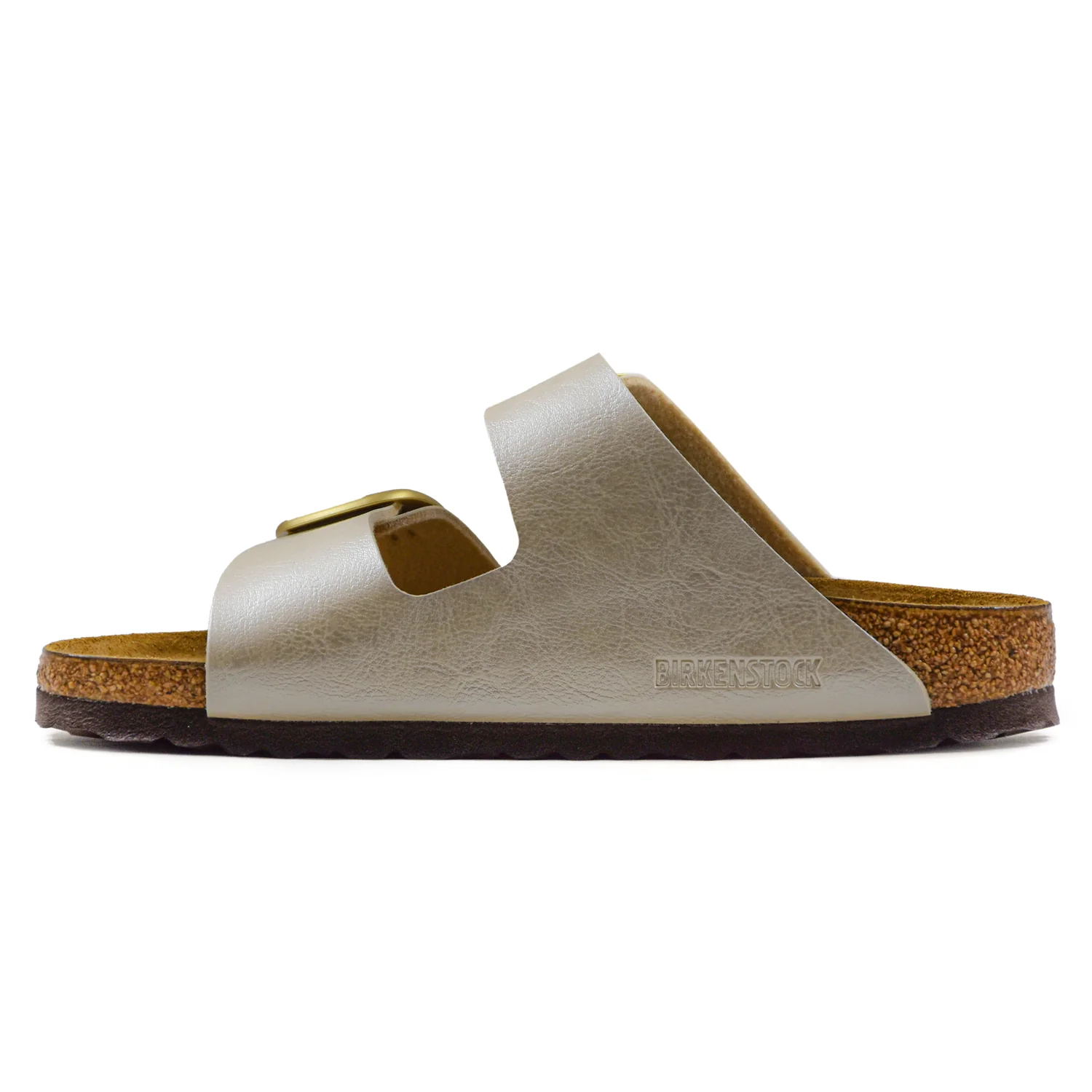 Sandali Birkenstock Donna Arizona Big Buckle Bianco Fibbie Logate - Image 2