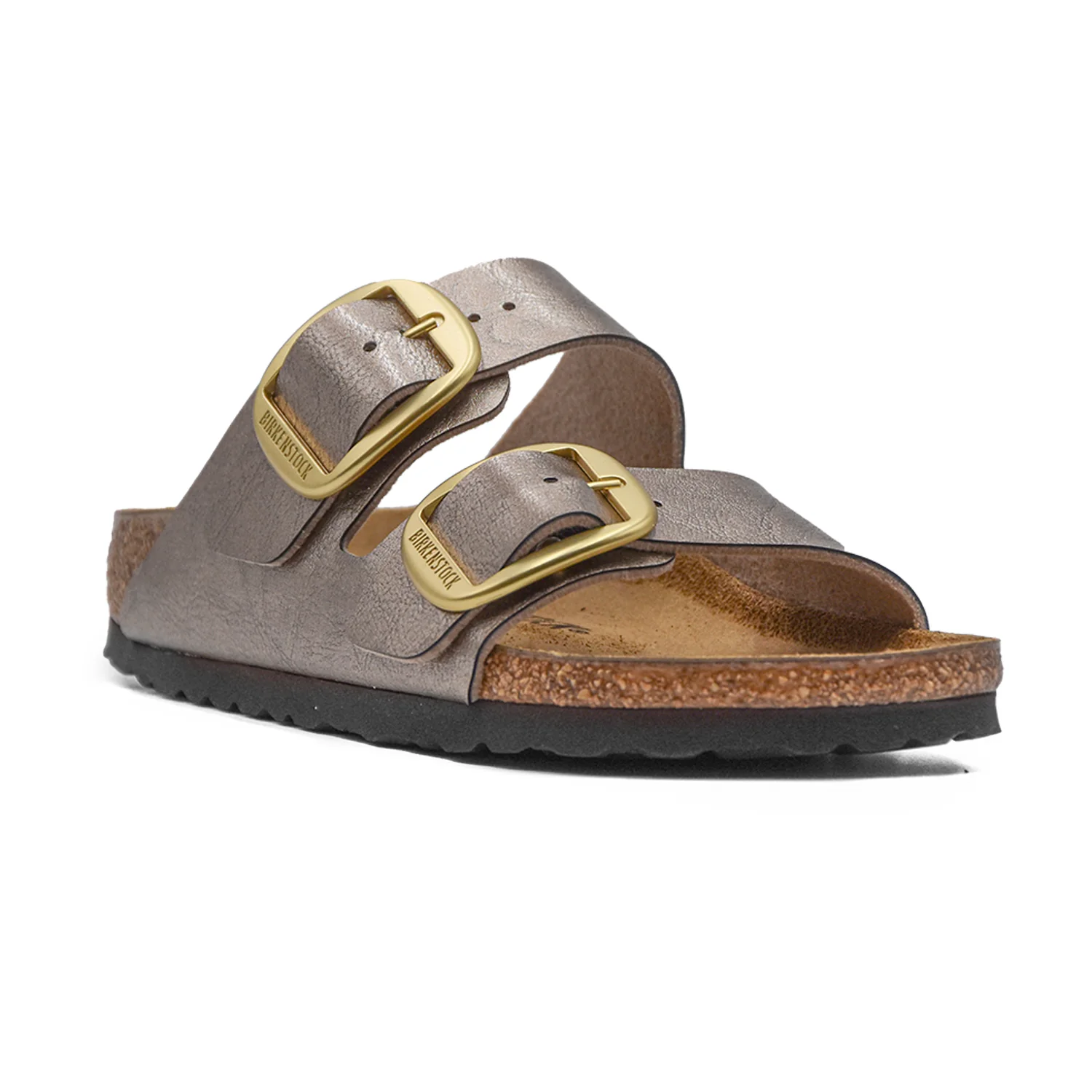 Birkenstock Arizona Big Buckle Donna Taupe Fibbie Ad Ardiglione - Image 3