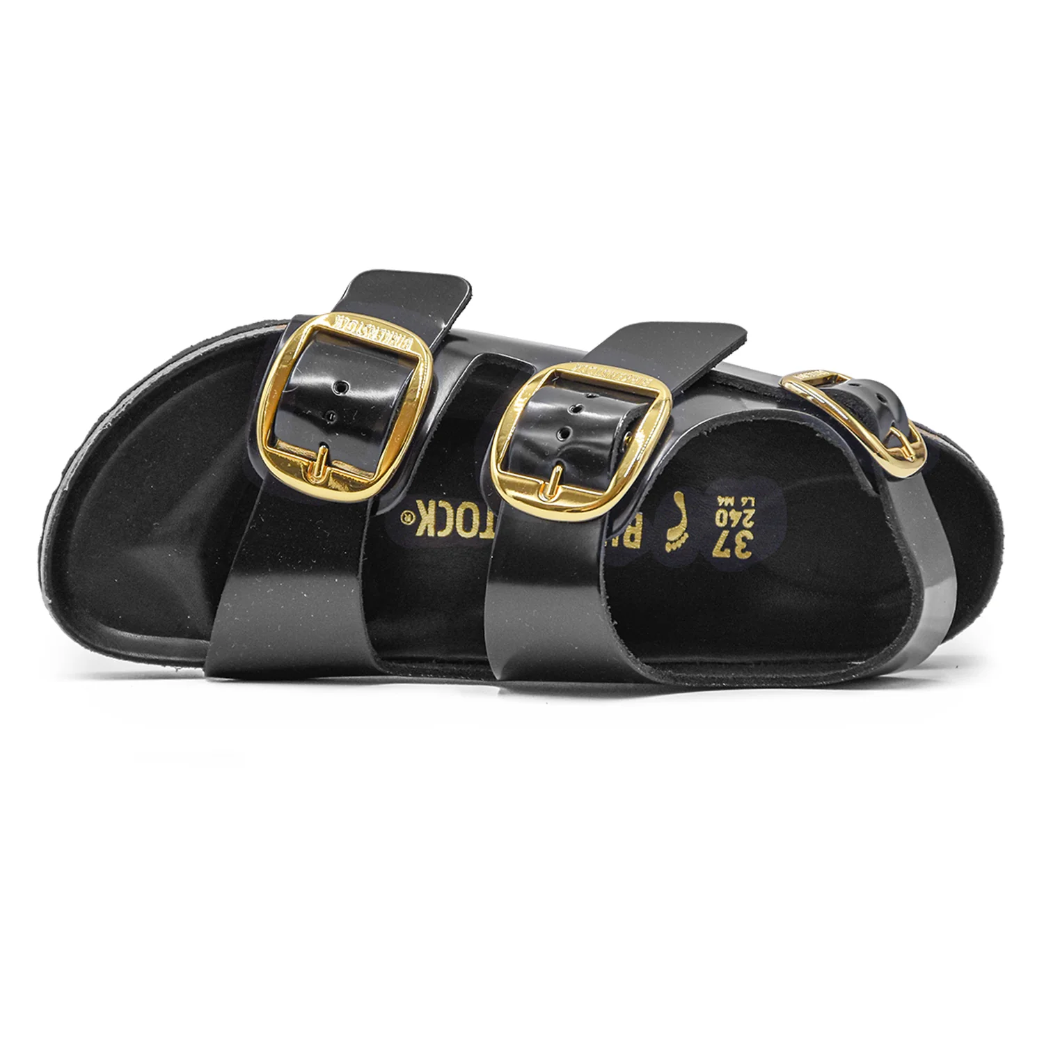 Birkenstock Milano Sandali Donna Nero Con Cinturino Nel Tallone - Image 3