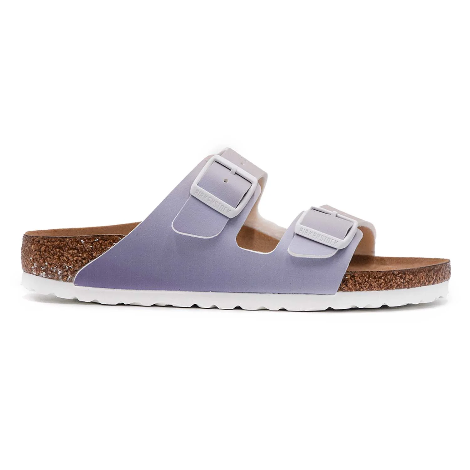 Sandali Birkenstock Donna Arizona Vegan Narrow Viola Azzurro
