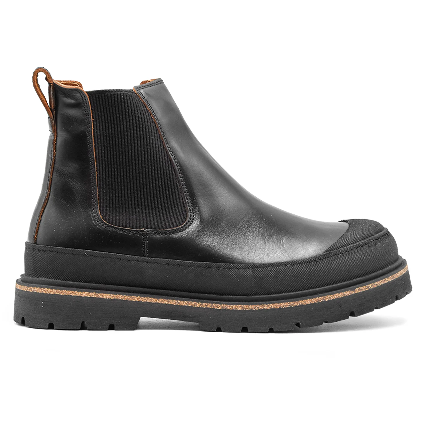 Beatles Birkenstock Uomo Mod. Prescott Nero Dal Design Pull On