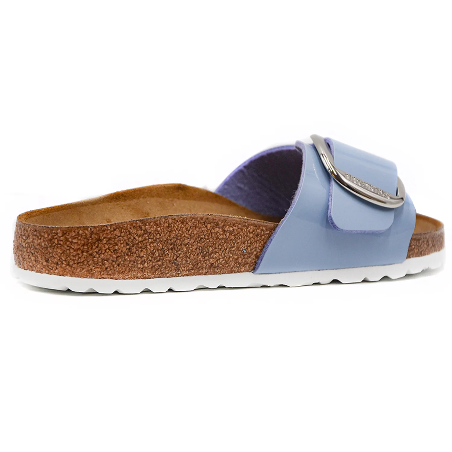 Sandali Madrid Azzurro Laccato Birkenstock Donna Calzata Stretta - Image 4