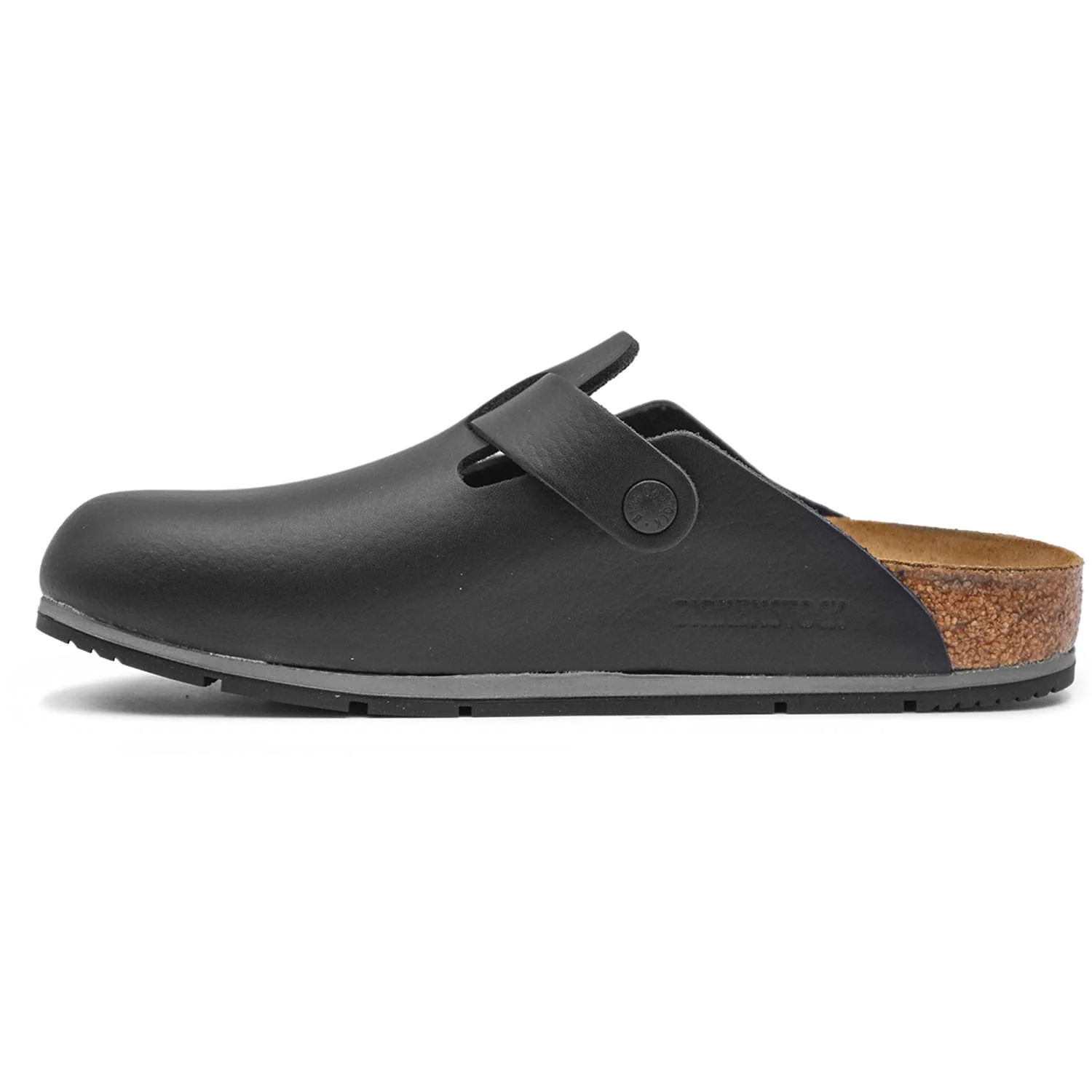 Birkenstock Boston PRO Sabot Nero Con Suola Intermedia Donna - Image 2