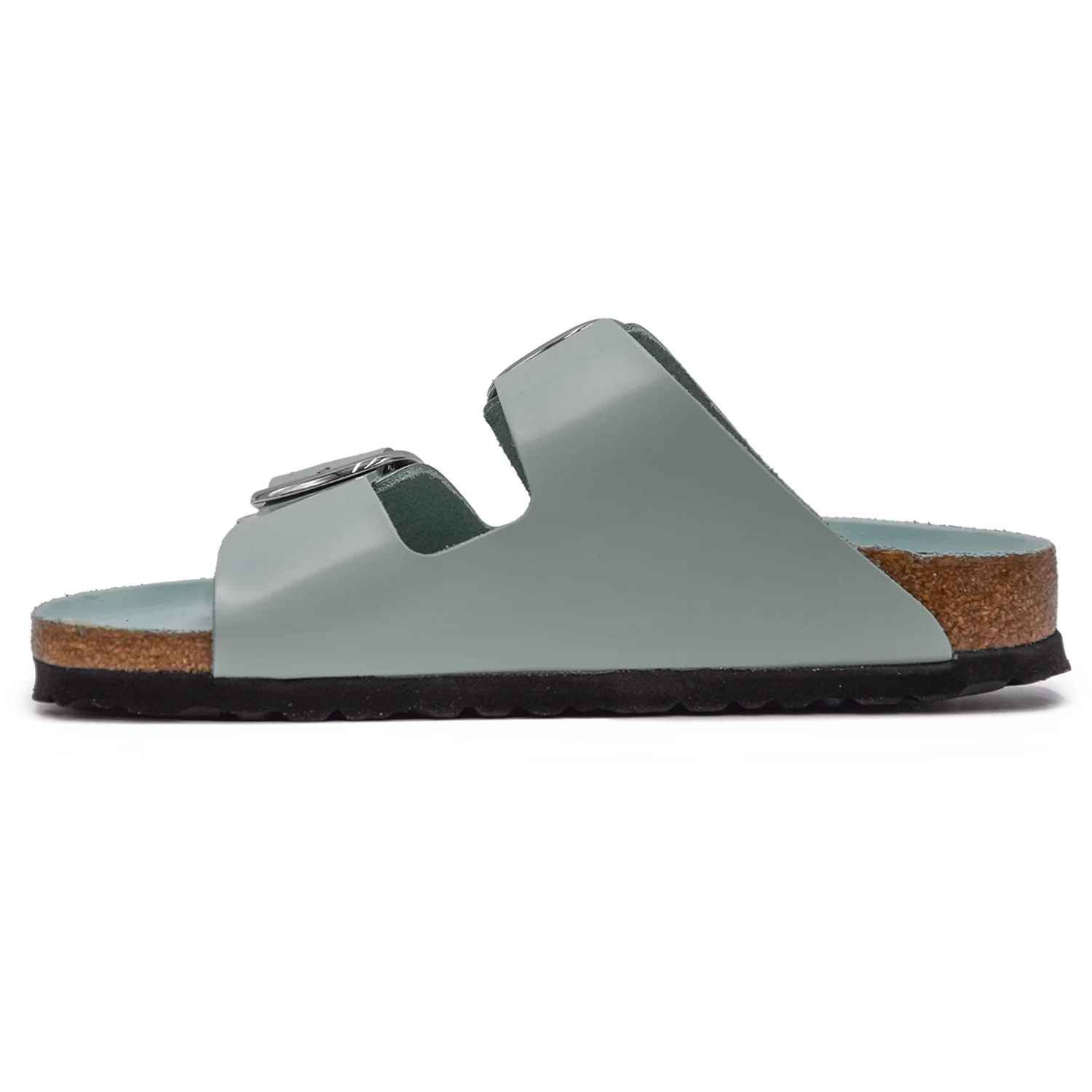 Birkenstock Donna Arizona Buckle Turchese Dalla Finitura Laccata - Image 4