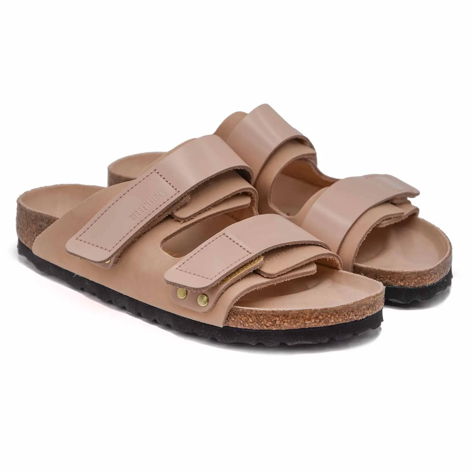 Sandali Birkenstock Uji Beige Reinterpretato Con Velcro Donna - Image 2