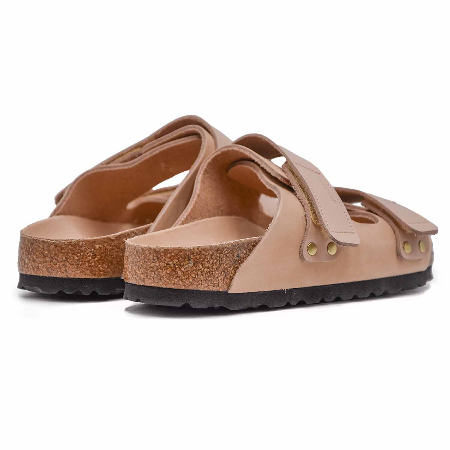 Sandali Birkenstock Uji Beige Reinterpretato Con Velcro Donna - Image 3
