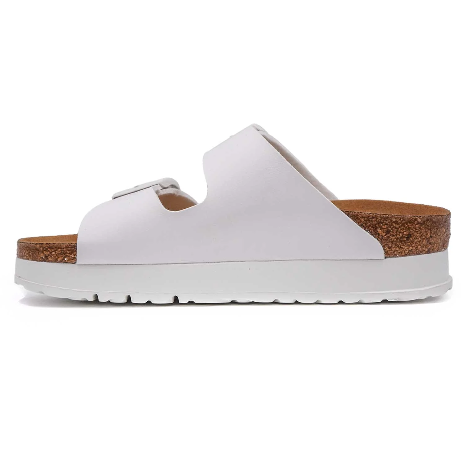 Sandali Arizona Pap Papillio Bianco Con Fibbie In Coordinato Donna - Image 3