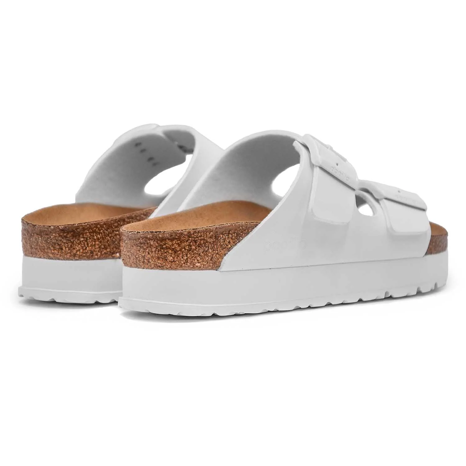 Sandali Arizona Pap Papillio Bianco Con Fibbie In Coordinato Donna - Image 4