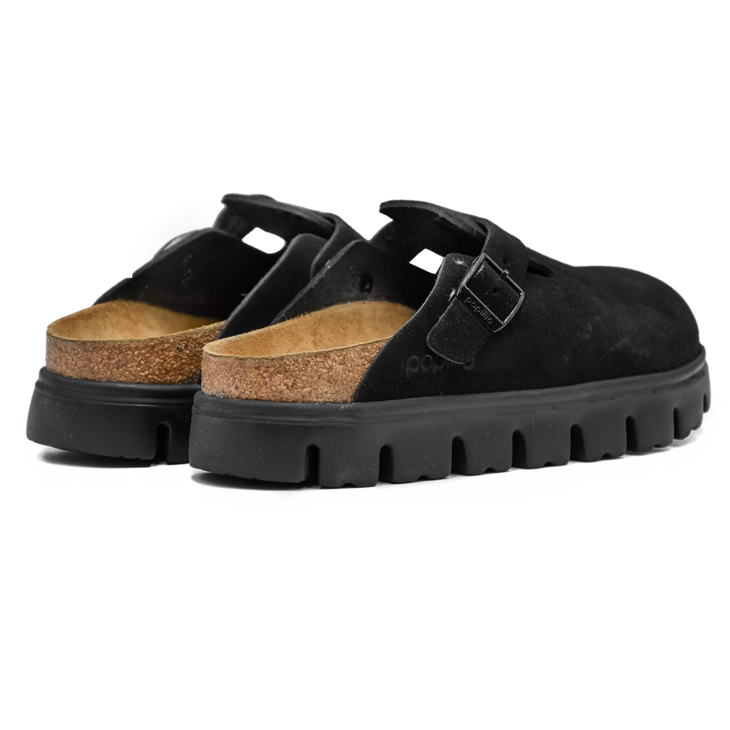 Sabot Birkenstock Boston Papillio Chunky Donna Nero Variazione - Image 3