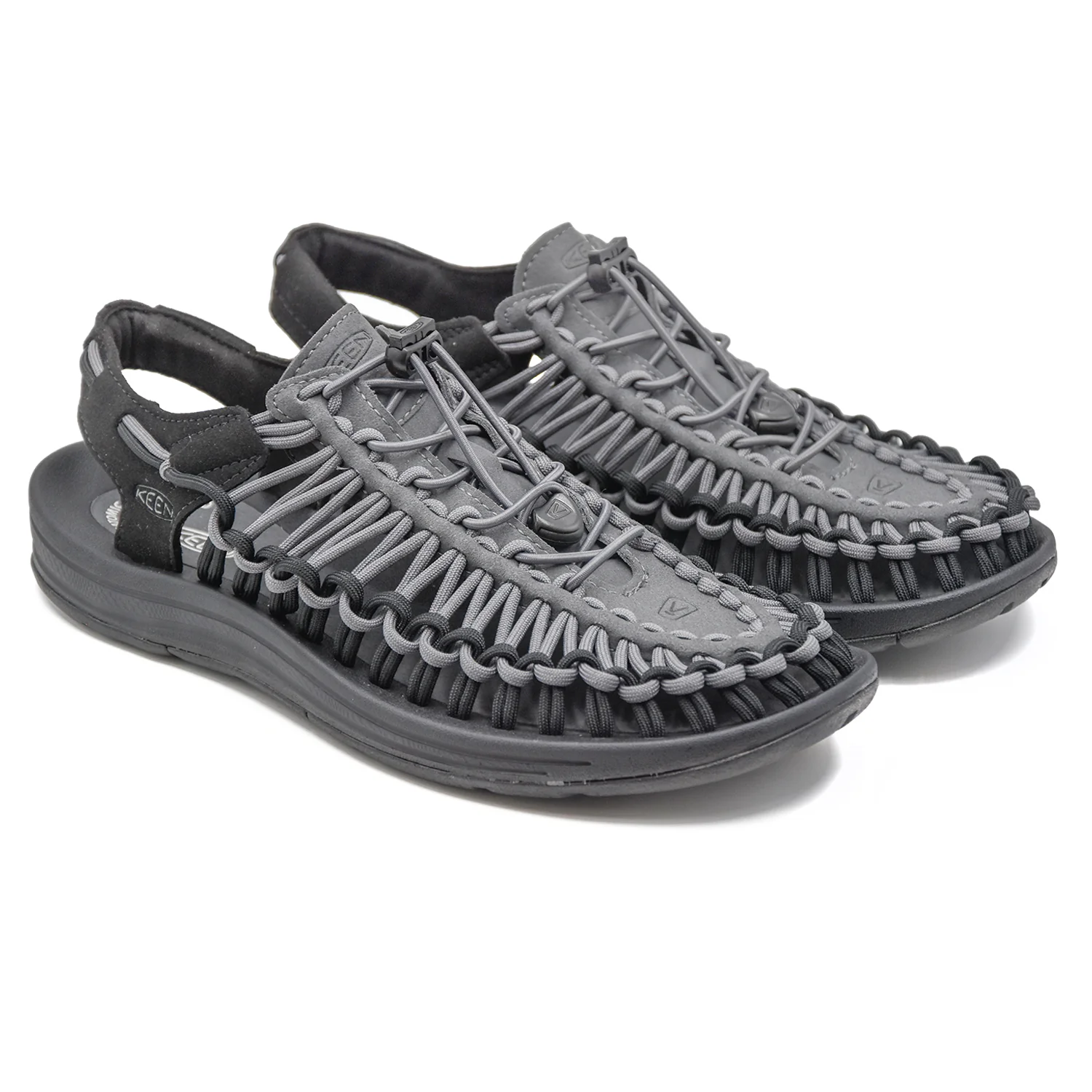 Sandali Sneakers Keen Uneek Uomo Nero Con Vestibilità Adattiva - Image 2