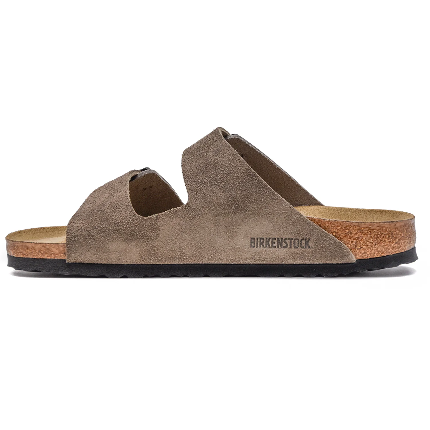 Sandali Birkenstock Uomo Arizona Grigio Finitura Cimosa Aperta - Image 4