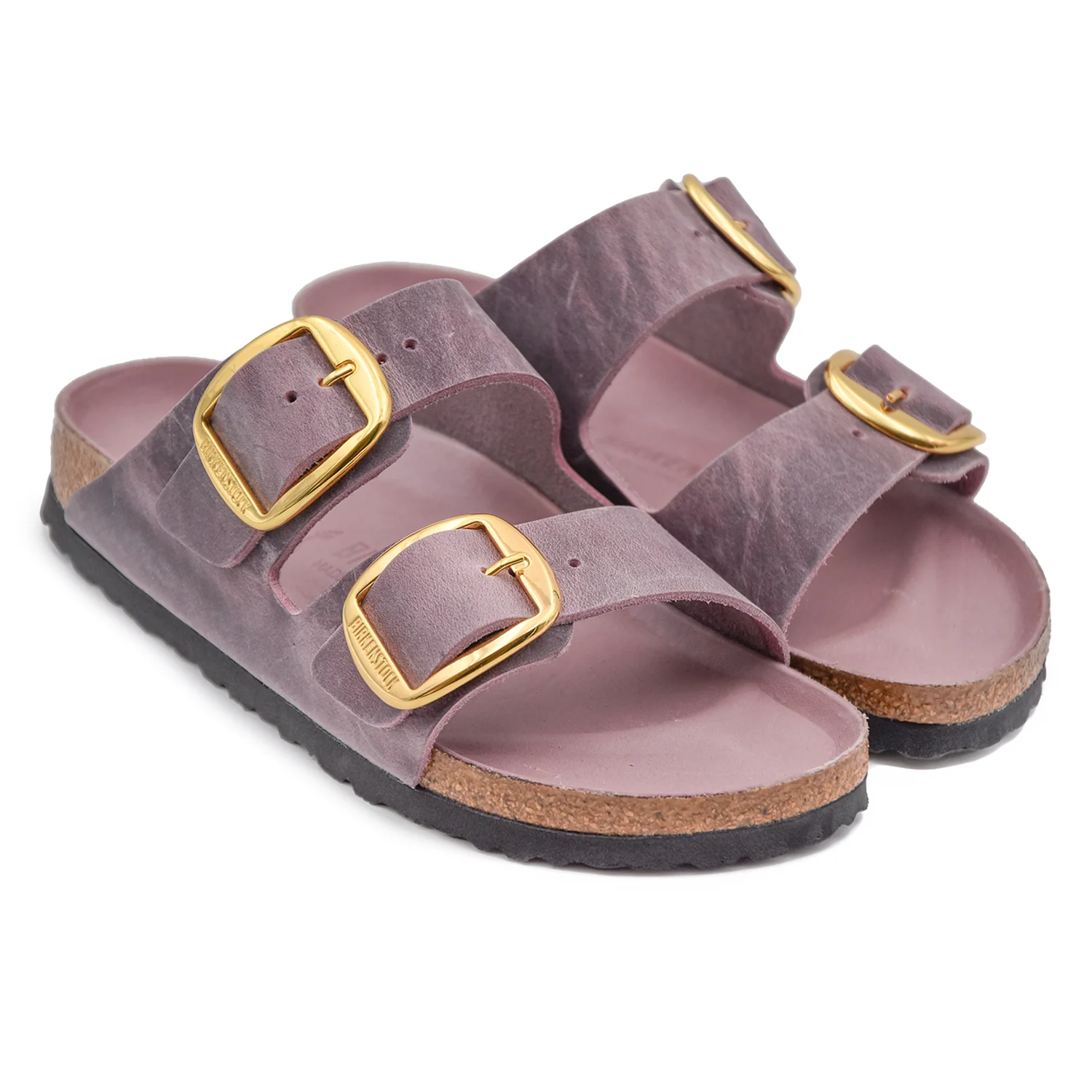 Sandali Birkenstock Donna Viola Arizona Big Buckle Pelle Oleata - Image 2