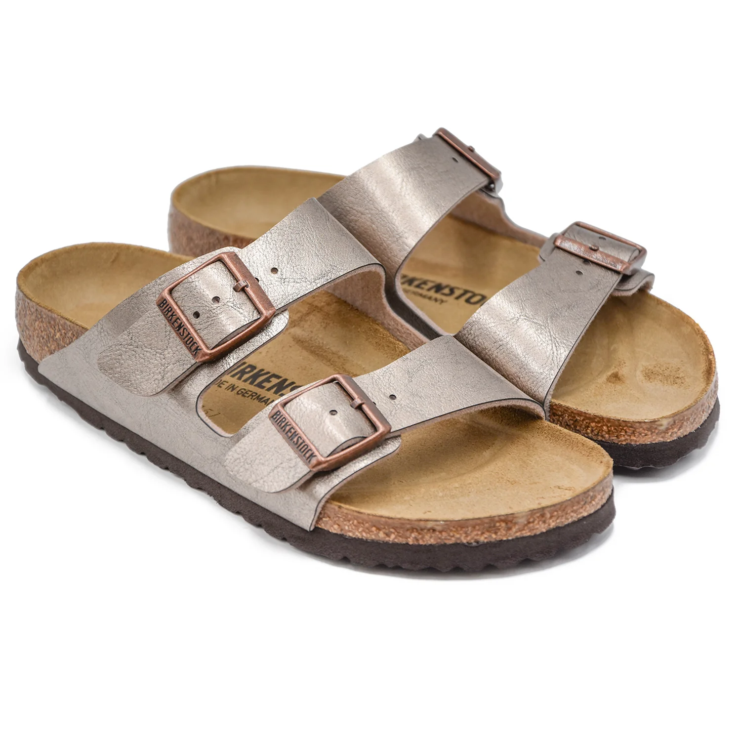 Sandali Birkenstock Arizona Graceful Taupe Donna Stile E Comfort - Image 2