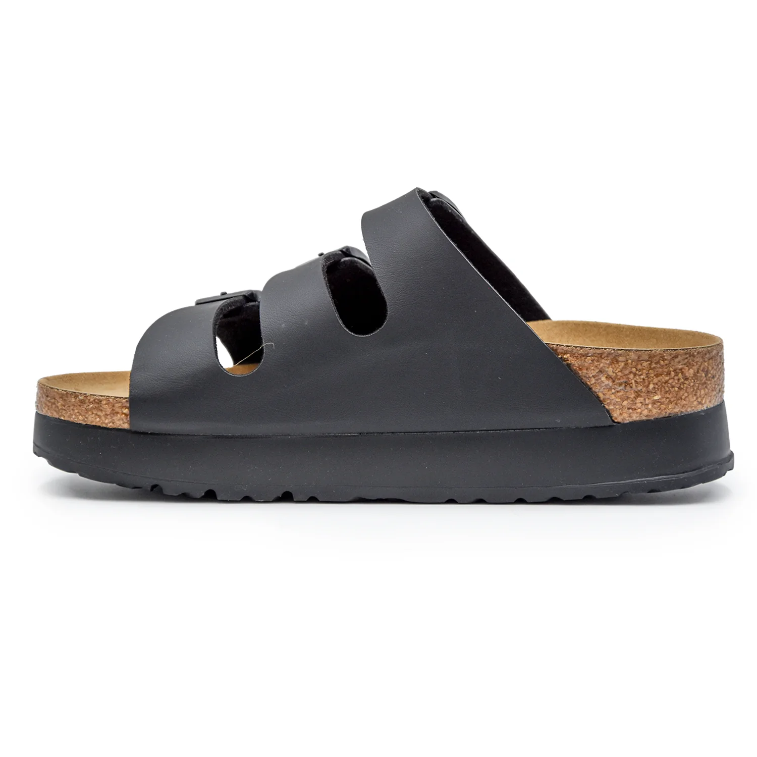 Sandali Birkenstock Papillo Florida Nero Donna Suola Flessibile - Image 3