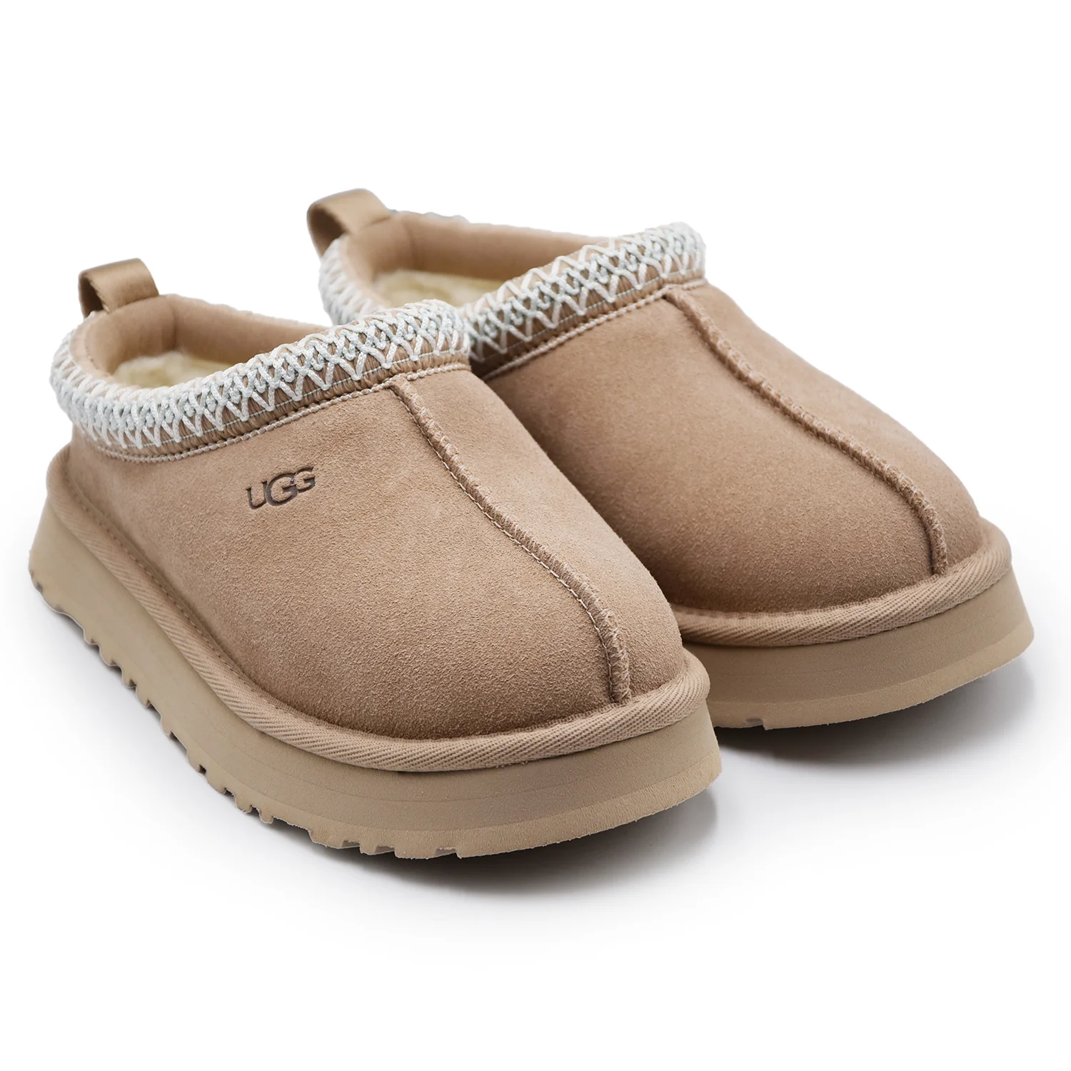 Sabot UGG Tazz Bambini Sand Con Soletta Imbottita In UGGplush - Image 2