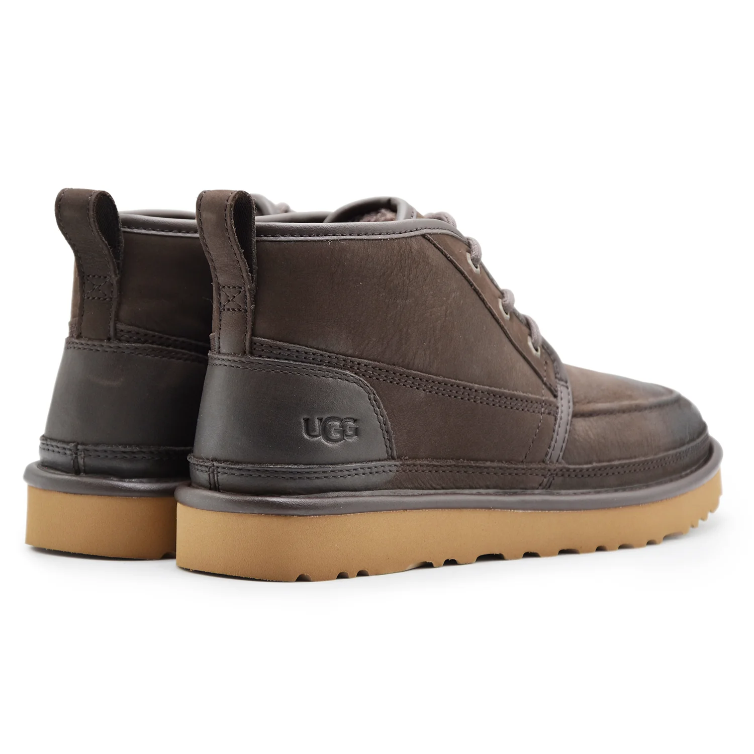 Polacchini UGG Uomo Modello Neumel Moc Nubuck Testa Di Moro - Image 3