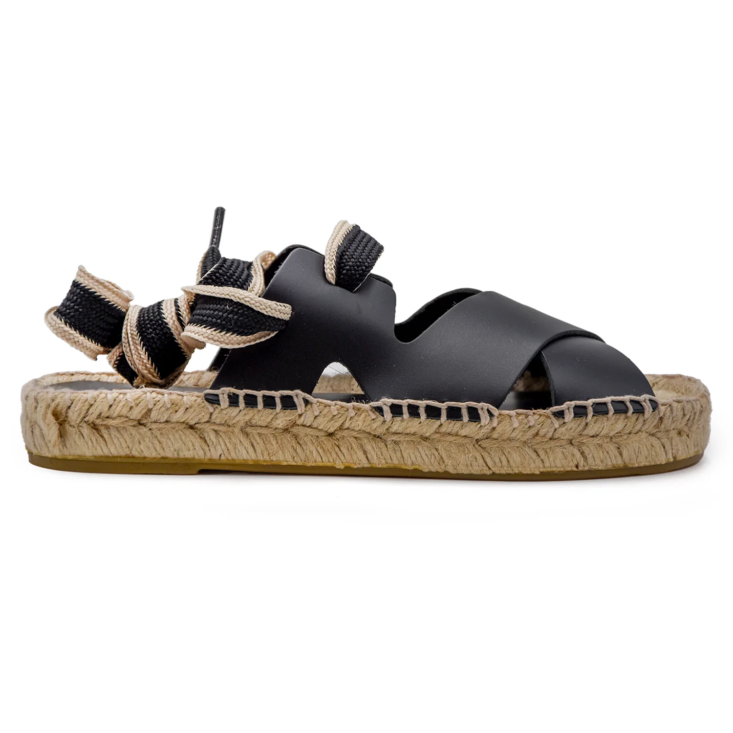 Sandali Palomitas Donna Adaya Calidis Nero Con Fondo Yuta