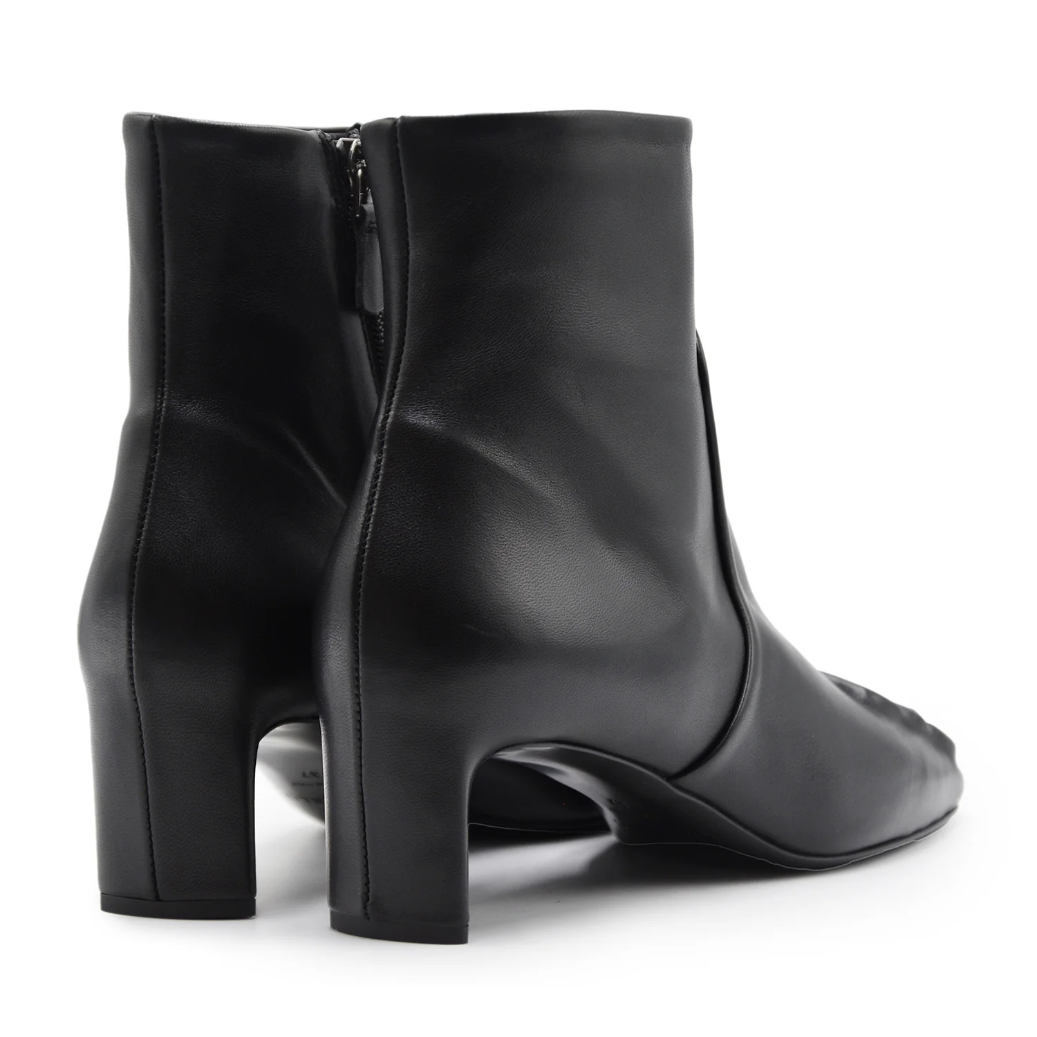 Stivaletti Del Carlo Donna Nero In Pelle Dallo Stile Raffinato - Image 3