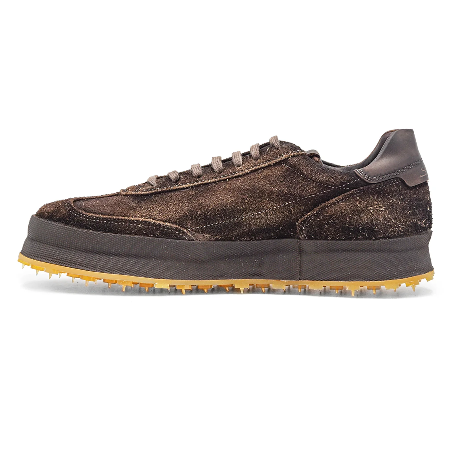 Sneakers Shoto Uomo Marrone Con Plantare Flessibile E Morbido - Image 4