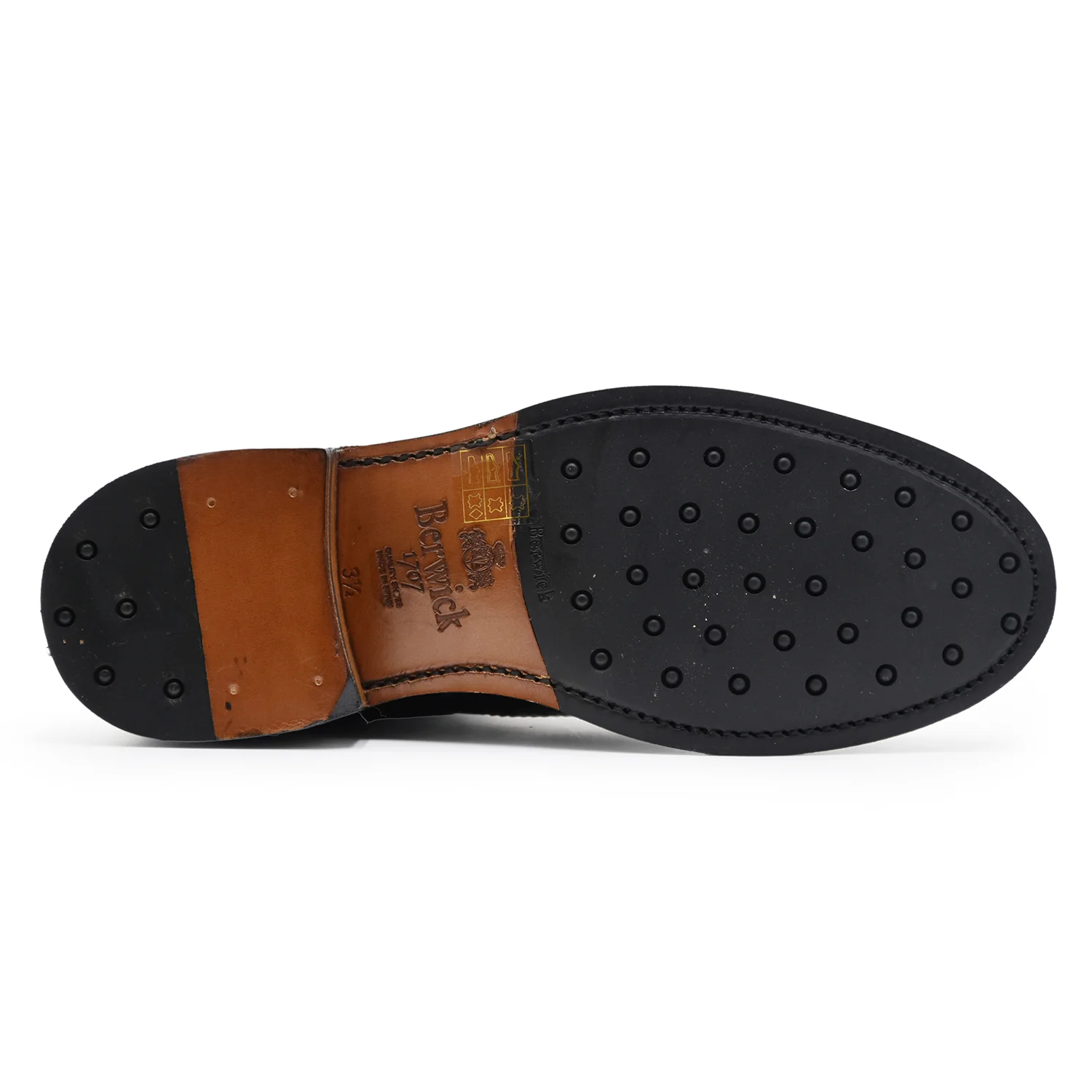 Stivaletti Chelsea Berwick 1707 Donna Nero In Pelle Spazzolata - Image 5