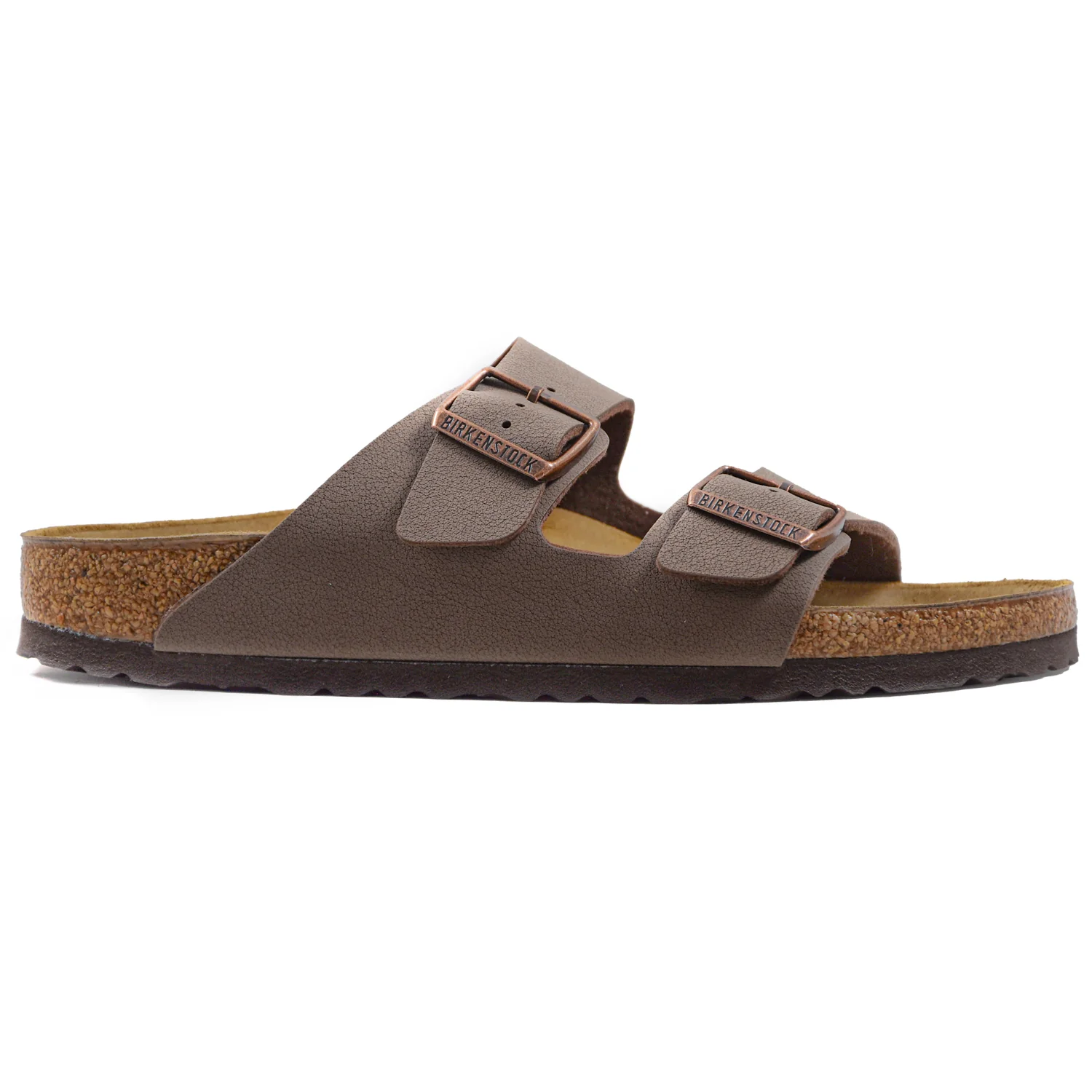 Sandali Birkenstock Uomo Mocca Con Bordo Accentuato Arizona
