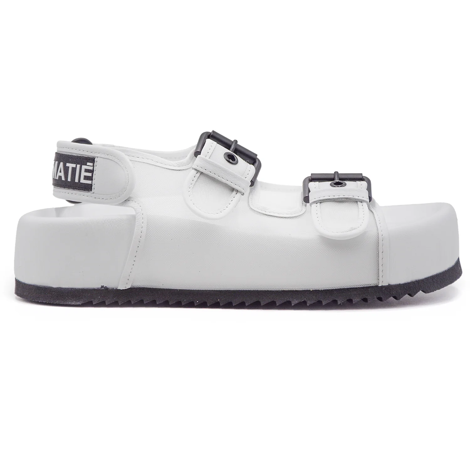 Sandali Vic Matiè Bianco Bubble Donna In Leggerissimo Tulle