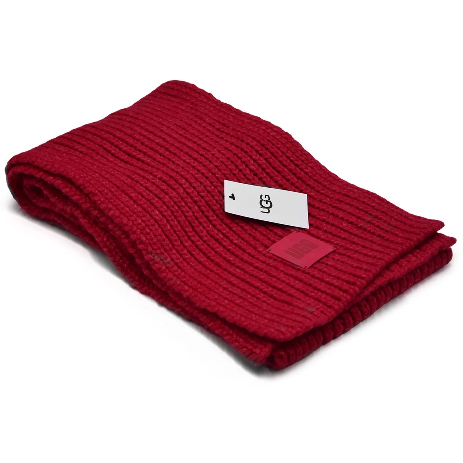Sciarpe Ugg Donna Rib Knit Scarf Ciliegia In Linea Con Le Tendenze - Image 2