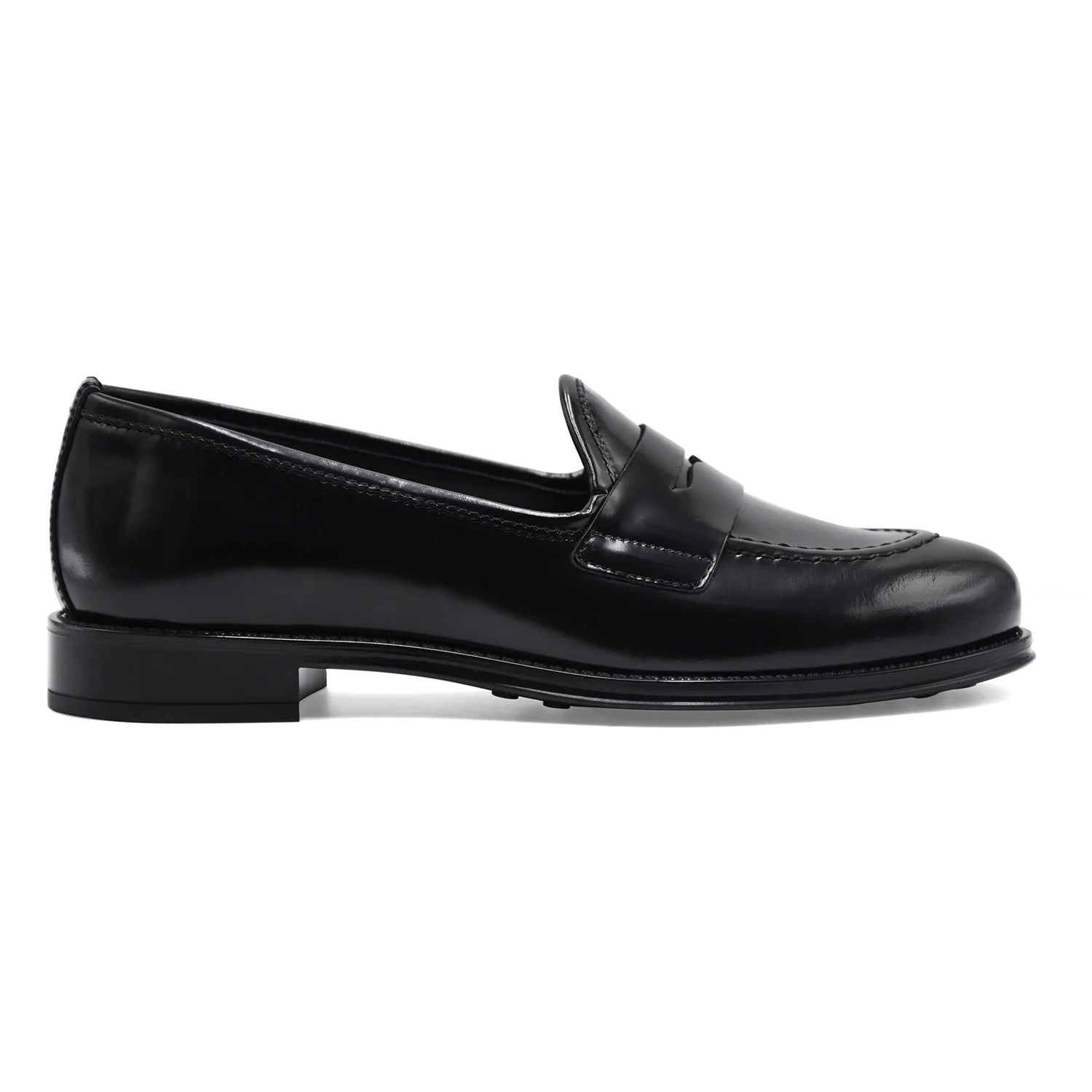 Mocassini Riccardo P. Donna 23103 Pelle Nero Prodotta In Italia