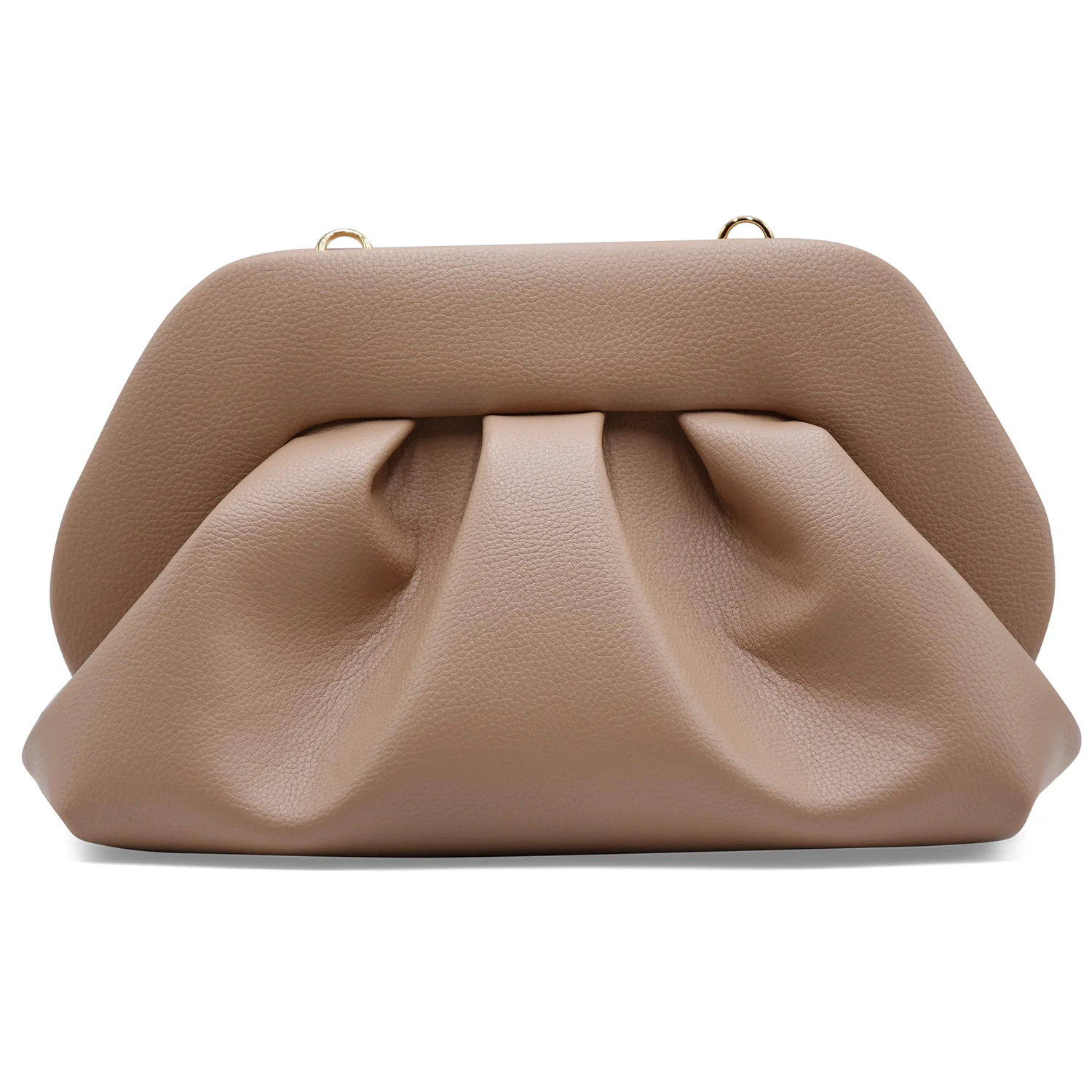 Borsa THEMOIRè Bios Medium Vegan Fabric Bottolato Tortora Corn