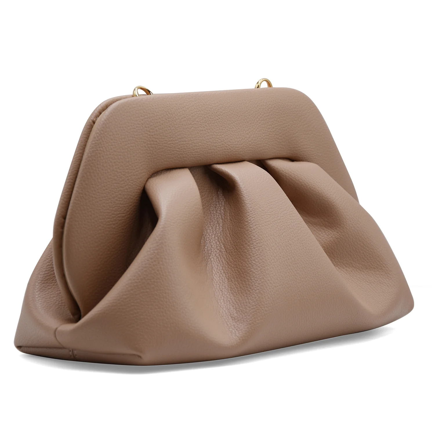 Borsa THEMOIRè Bios Medium Vegan Fabric Bottolato Tortora Corn - Image 2