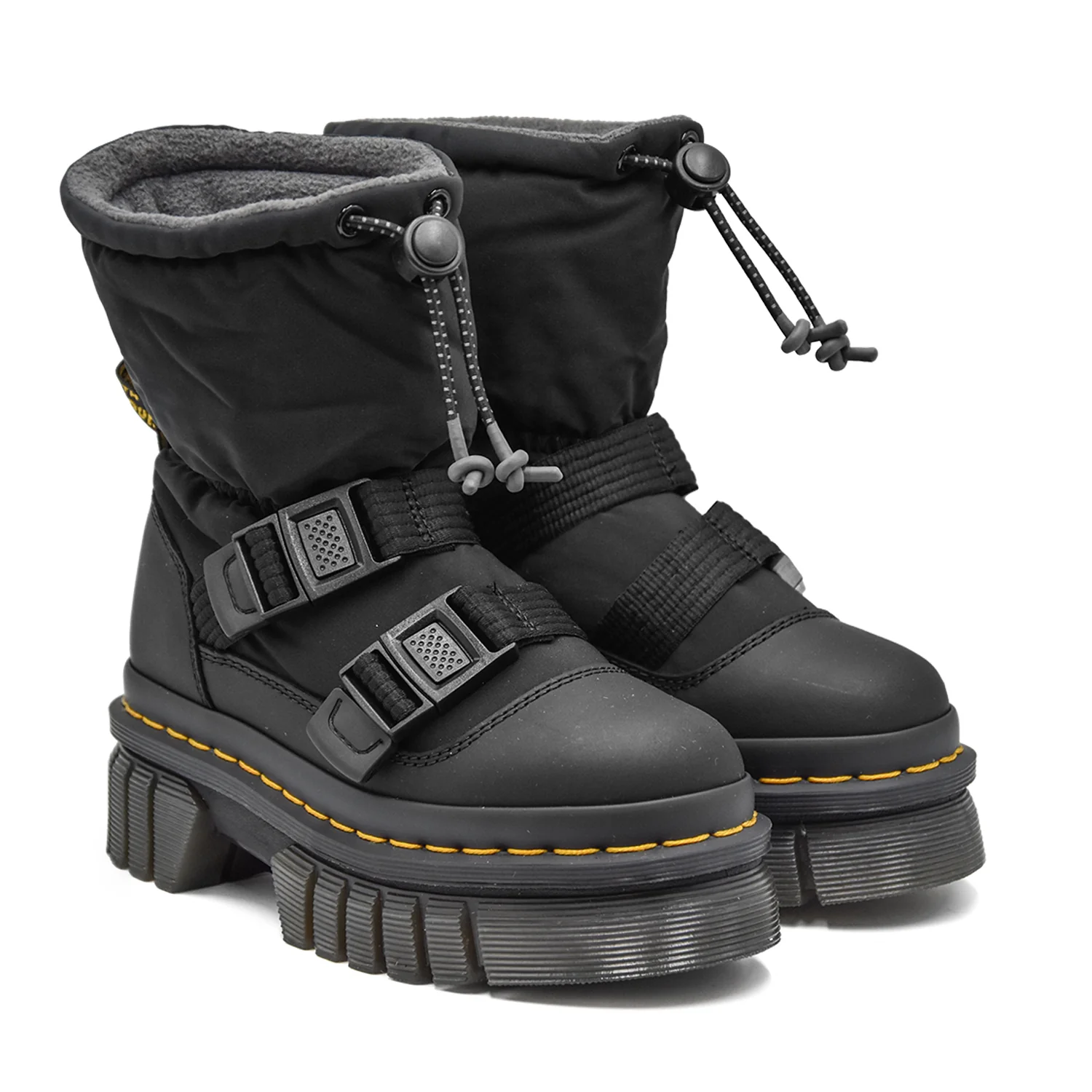 Stivaletti Dr. Martens Audrick Padded Nero Donna Con Coulisse - Image 3