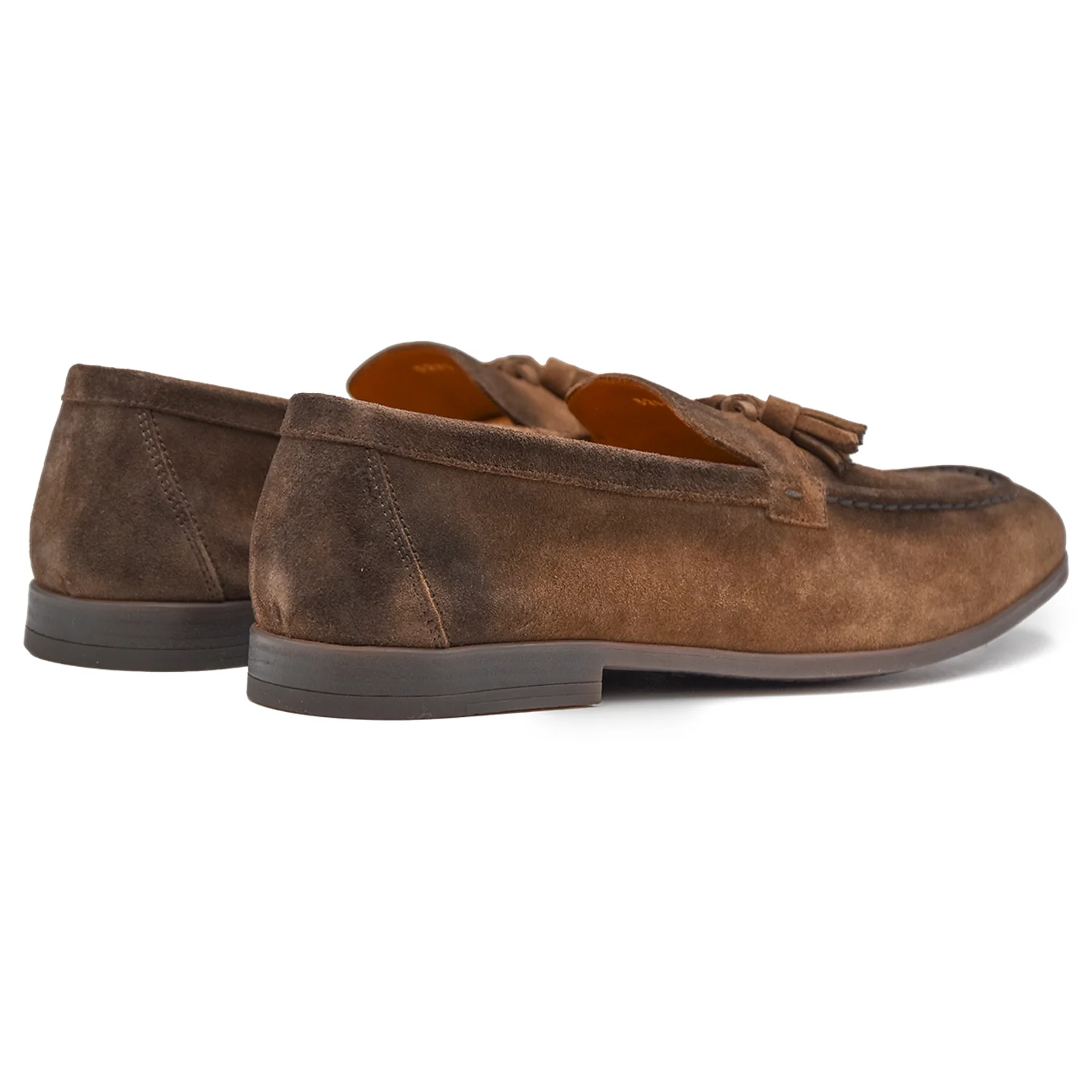 Mocassino Doucal's Marrone Vintage Uomo Tomaia Ultra Morbida - Image 3