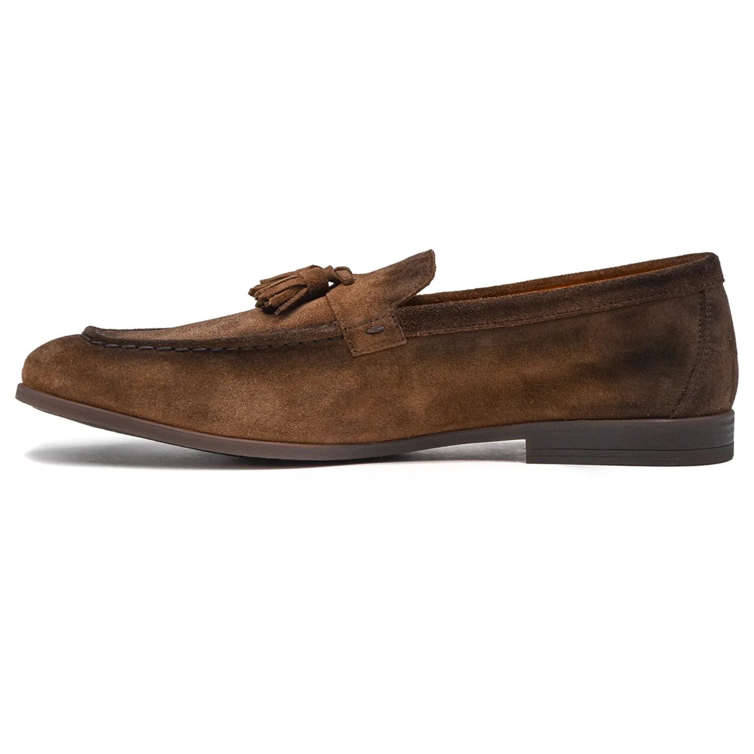 Mocassino Doucal's Marrone Vintage Uomo Tomaia Ultra Morbida - Image 4