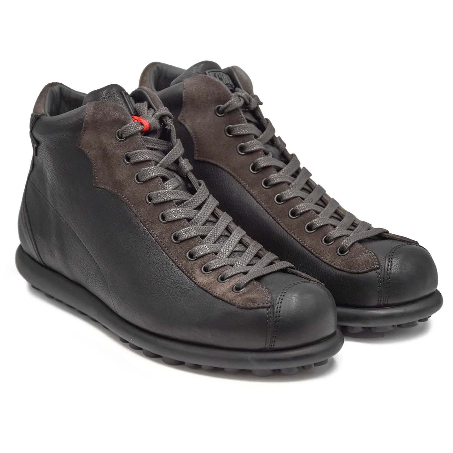 Camper Stivaletti Pelotas Nero Dalla Suola Cucita A 360° Uomo - Image 2