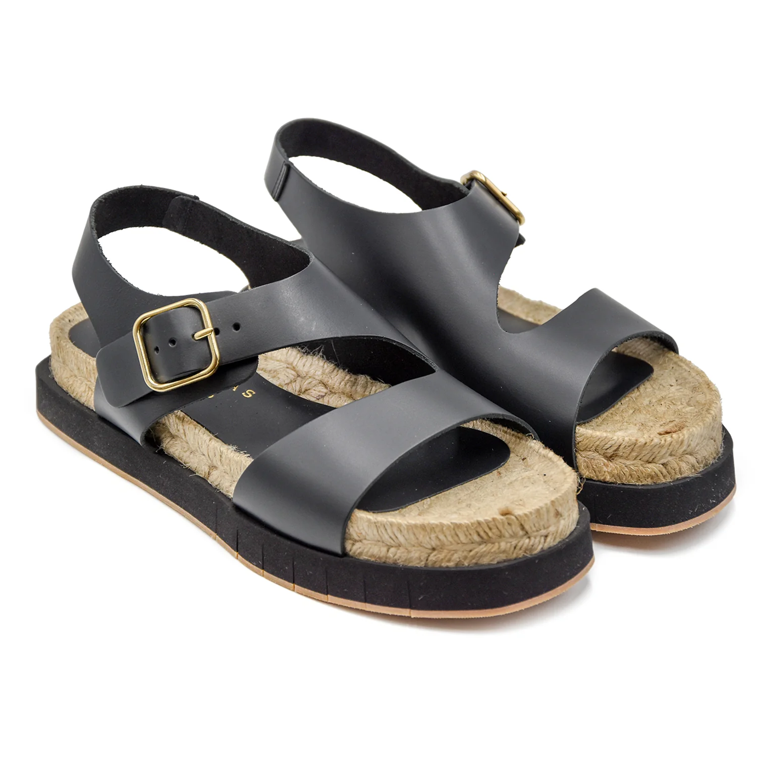 Sandali Palomitas Donna Viola Calidis Nero Cinturino Regolabile - Image 2