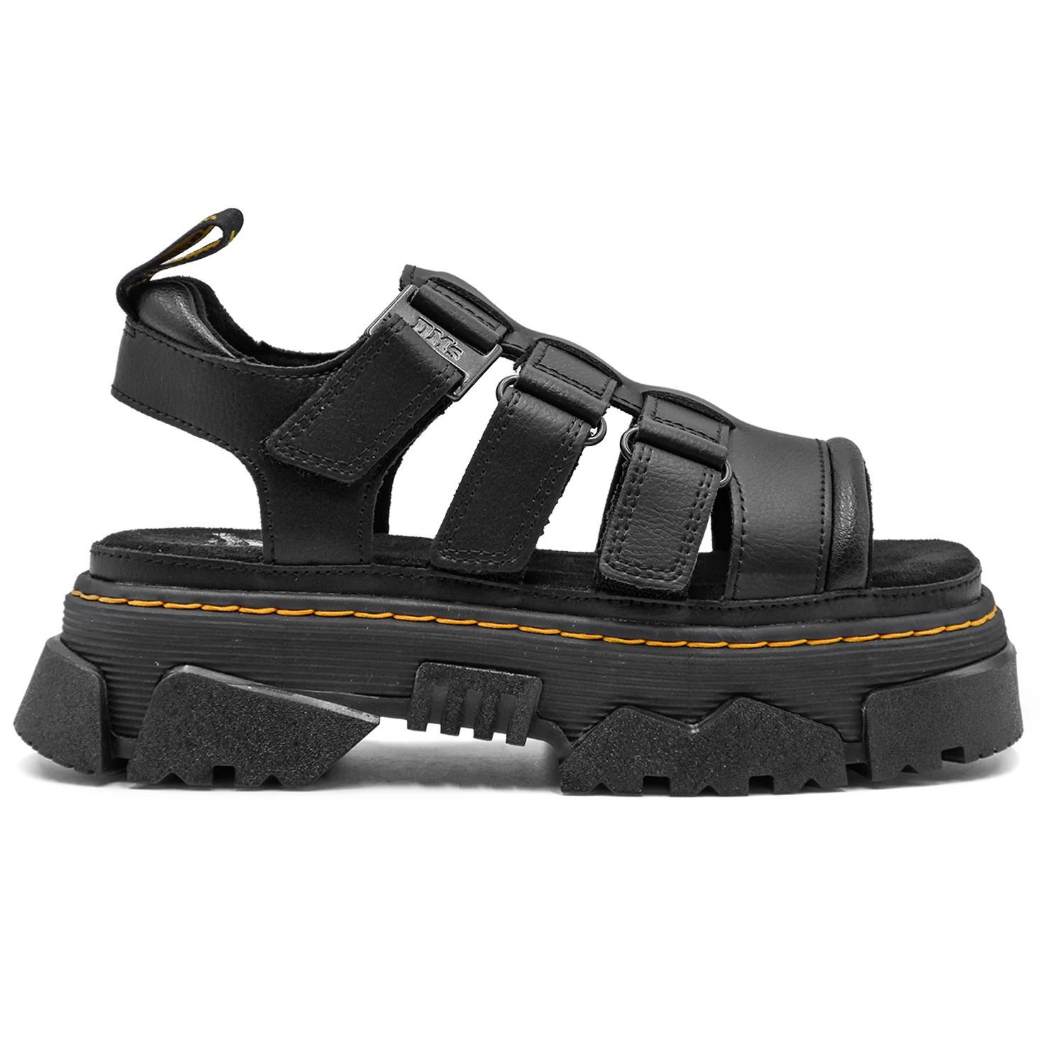 Sandali Dr. Martens Mattison 3S Donna In Chiave Moderna Nero