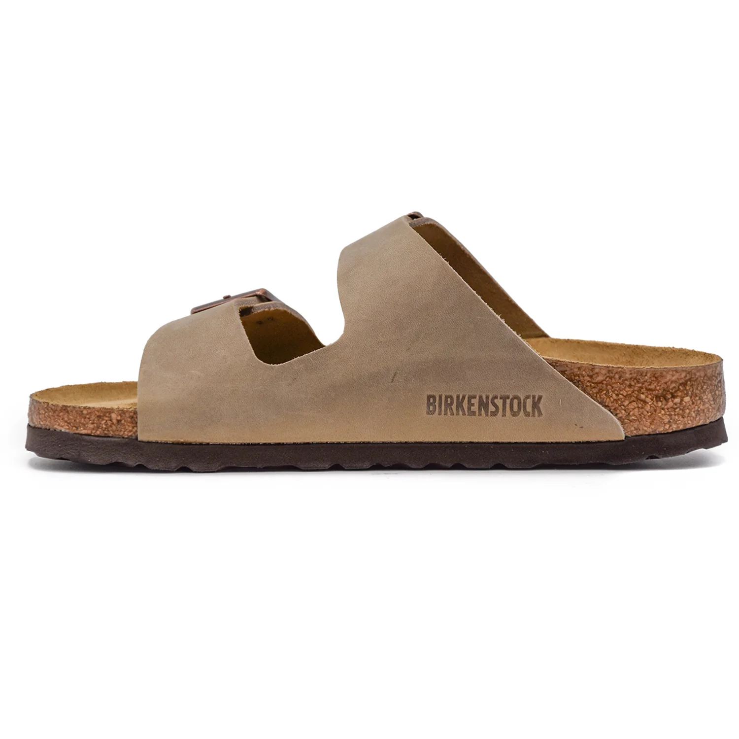 Sandali Birkenstock Arizona Donna Tabacco Brown Plantare Morbido - Image 3