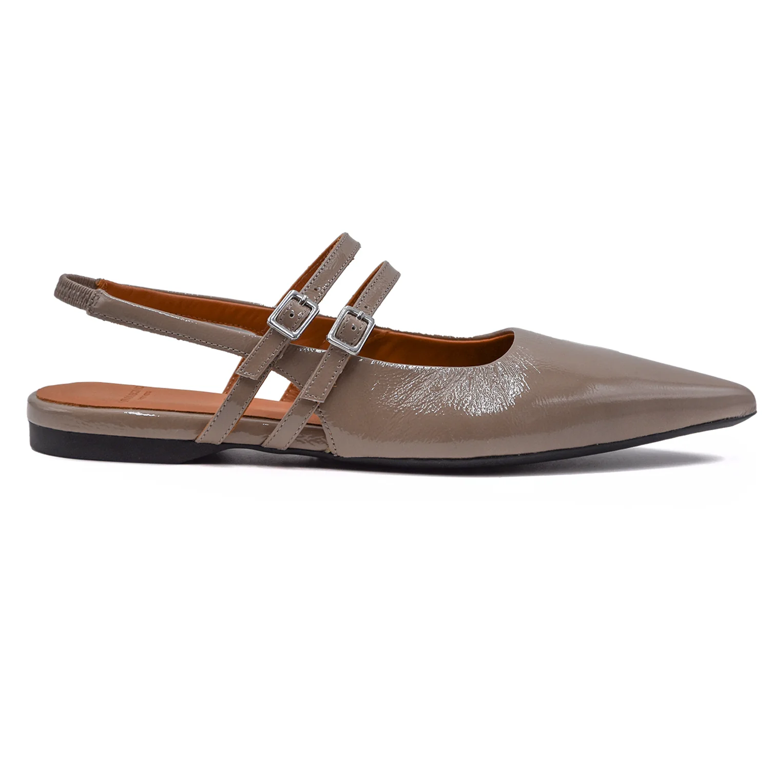 Vagabond Chanel Taupe Hermine In Vernice Dal Look Deciso Donna