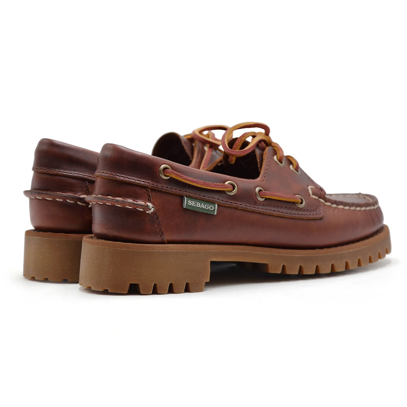 Allacciata Sebago Ranger Waxy Marrone Donna Suola Carrarmato - Image 3