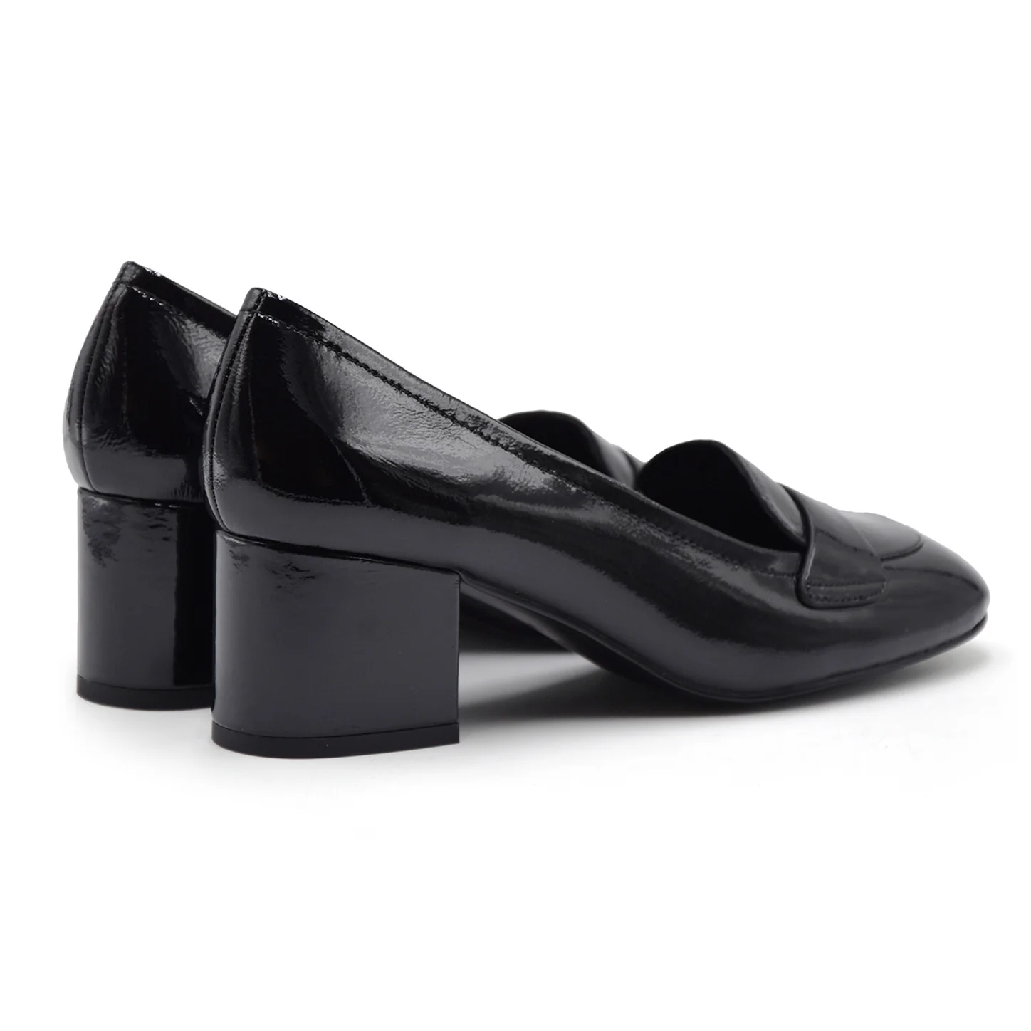 Mocassini Con Tacco Donna Bibi Lou Nero Stile Classico Elegante - Image 4