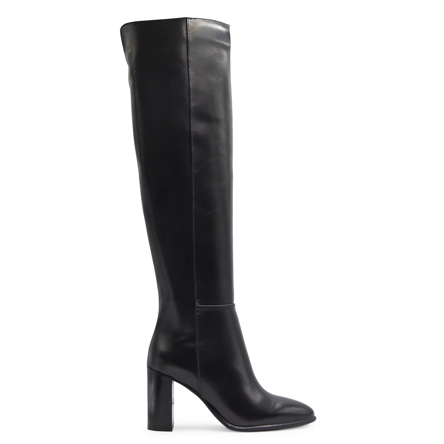 Stivali Riccardo P. Donna Vera Pelle Nero Atena8/C Made In Italy