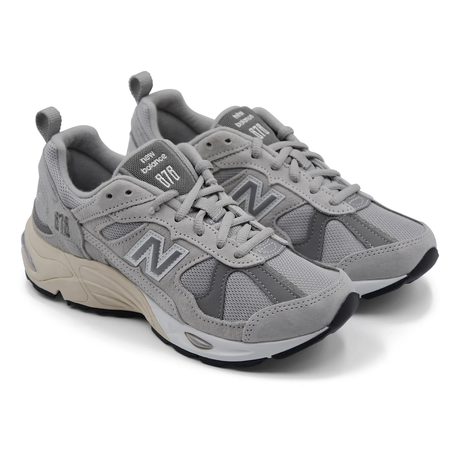 Sneakers New Balance 878 Donna Suede Mesh Grigio Ammortizzato - Image 2