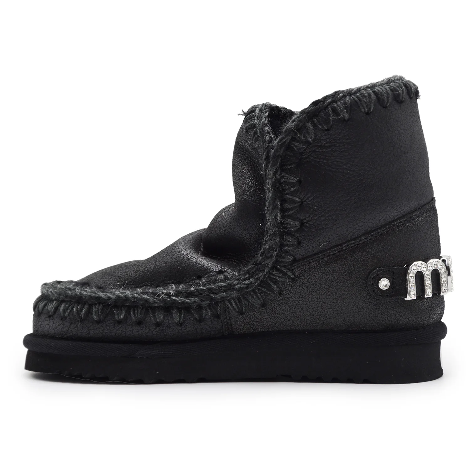 Mou Stivaletti Donna Vera Pelle Nero ESKIMO 18 SPECIAL LEATHER - Image 3