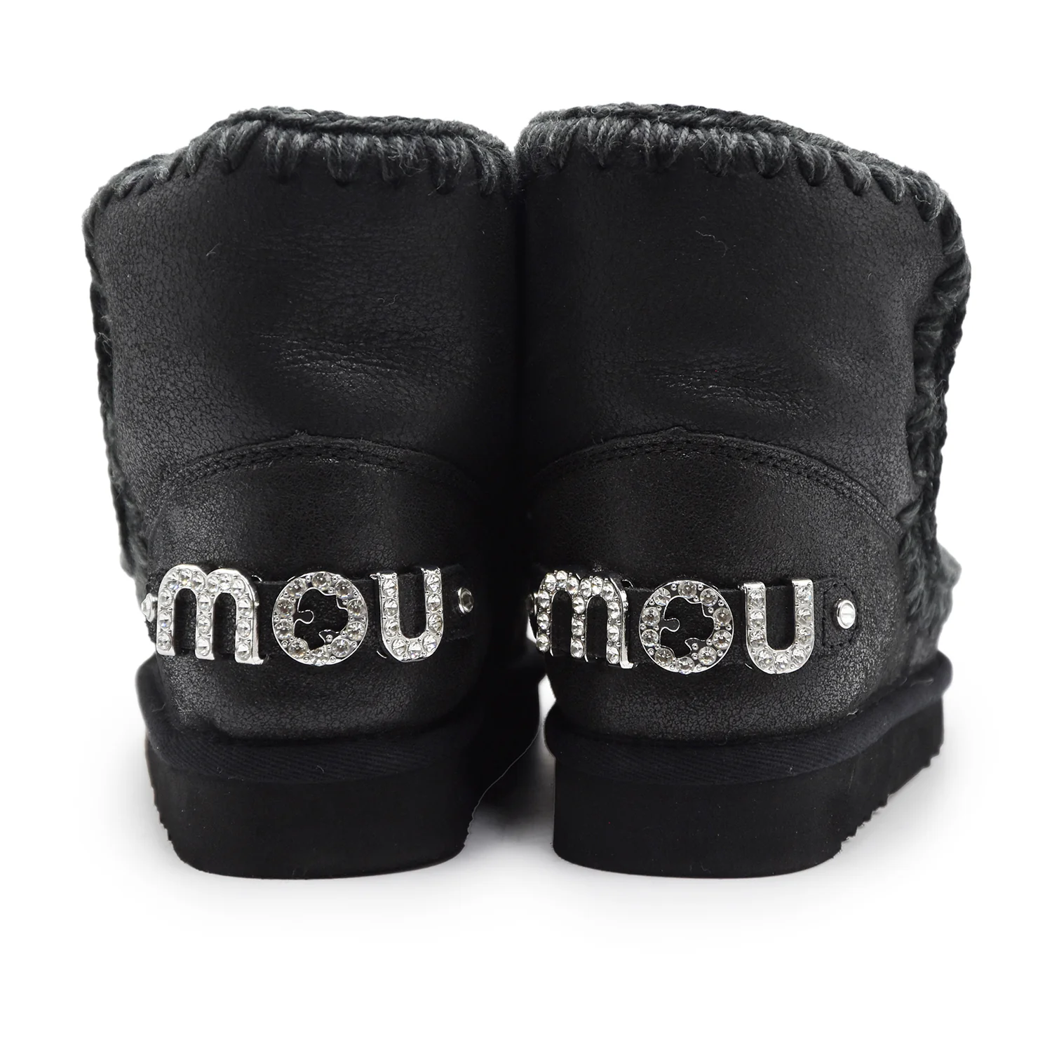 Mou Stivaletti Donna Vera Pelle Nero ESKIMO 18 SPECIAL LEATHER - Image 4
