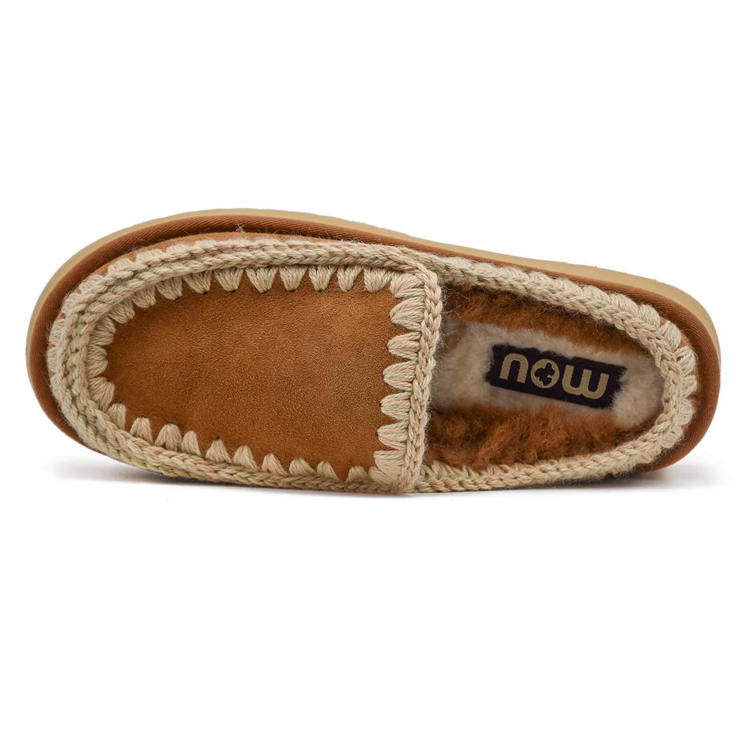 Sabot Mou Eskimo Clog Platform Leggera E Flessibile Cognac Donna - Image 5