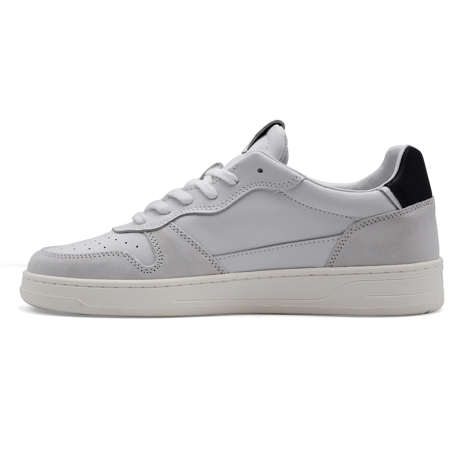 Sneakers D.A.T.E. Court 2.0 Basic Essenziale Uomo Bianco Nero - Image 4